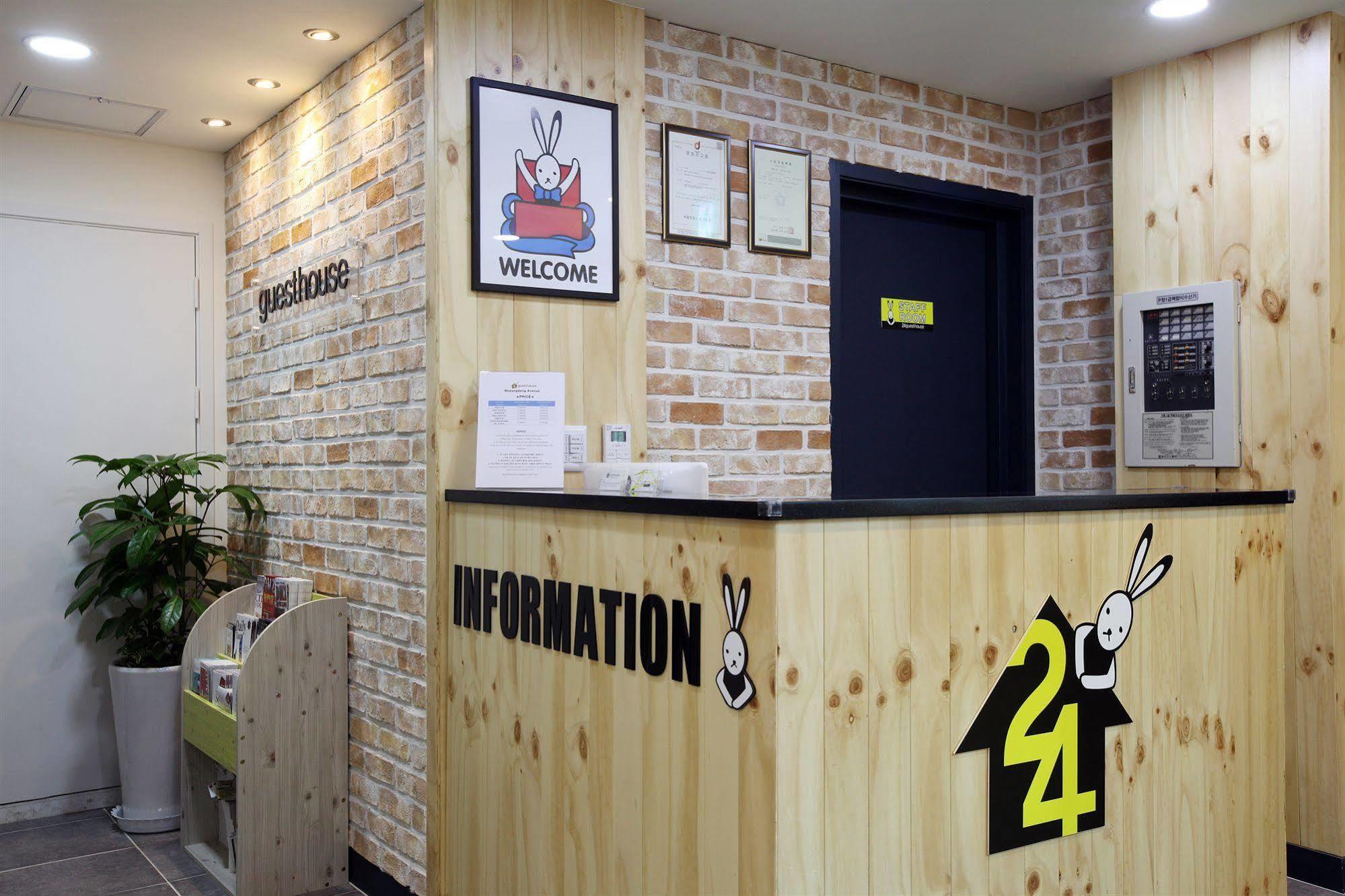 24 Guesthouse Myeongdong Avenue Seoul Eksteriør bilde